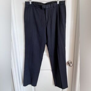 Calvin Klein Men's Navy with light blue pattern Dress Pants size 33 * 32